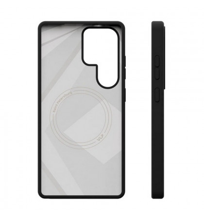Чехол-накладка VLP Aster Сase MagSafe для Samsung S25 Ultra Black