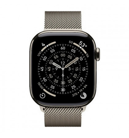 Умные часы Apple Watch Series 11 42mm Titanium Case with Milanese Loop Natural