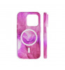 Чехол-накладка VLP Splash Case with MagSafe для смартфона Apple iPhone 14 Pro Max Pink