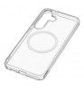 Чехол-накладка uBear Real Mag Case для смартфона Samsung Galaxy S25 Crystal Clear