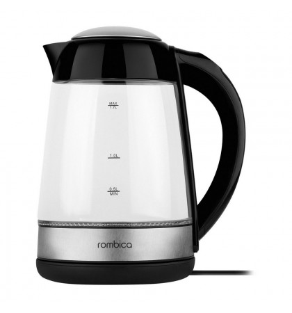 Чайник Rombica myKitchen KE-0104 Black/Silver