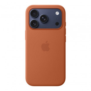 Чехол-накладка Apple Siliсone Case with MagSafe для смартфона Apple IPhone 17 Pro Terra Cotta