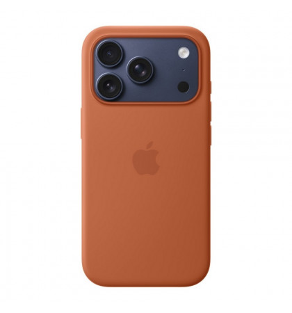 Чехол-накладка Apple Siliсone Case with MagSafe для смартфона Apple IPhone 17 Pro Terra Cotta