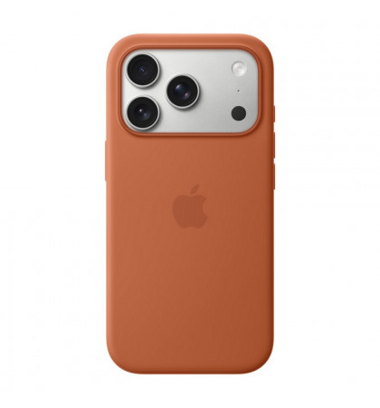 Чехол-накладка Apple Siliсone Case with MagSafe для смартфона Apple IPhone 17 Pro Terra Cotta