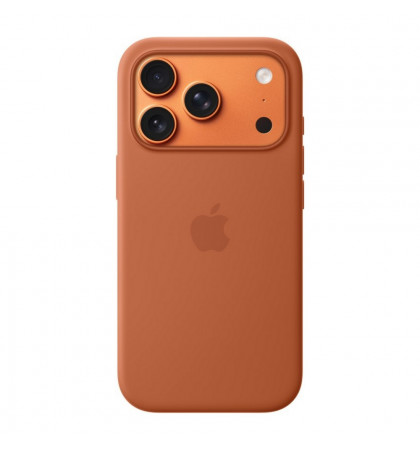 Чехол-накладка Apple Siliсone Case with MagSafe для смартфона Apple IPhone 17 Pro Terra Cotta