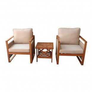 Набор садовой мебели National Tree Company TP2116.0.1 3 предмета Brown