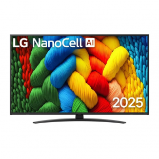 50" Телевизор LG 50NANO81A6A.ARUG Black