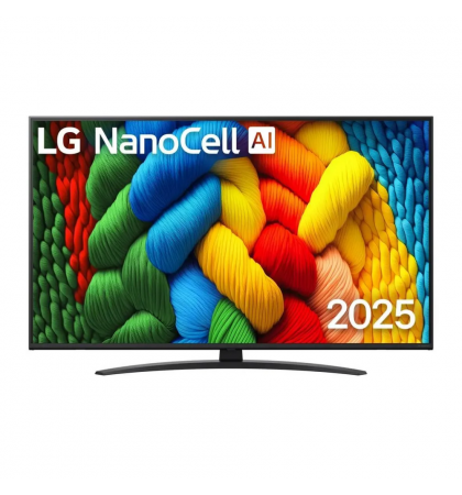 50" Телевизор LG 50NANO81A6A.ARUG Black