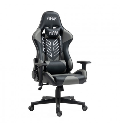Кресло игровое Hiper HGC104 Gray/Black
