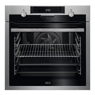 Электрический духовой шкаф AEG BEE431310M Inox