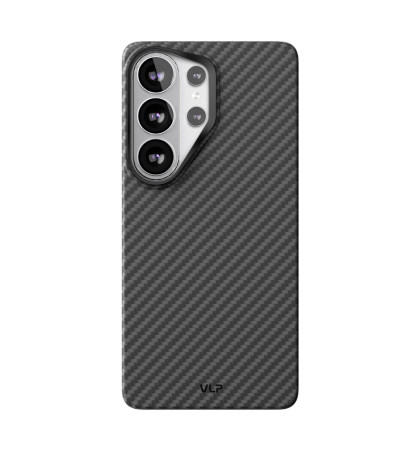 Чехол-накладка VLP Kevlar Сase MagSafe для Samsung S26 Ultra Black