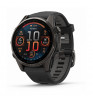 Умные часы Garmin Fenix 8 43mm Amoled Sapphire Jet Black/Arh Gray