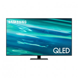 75" Телевизор Samsung QE75Q80AAU QLED, HDR (2021) Black