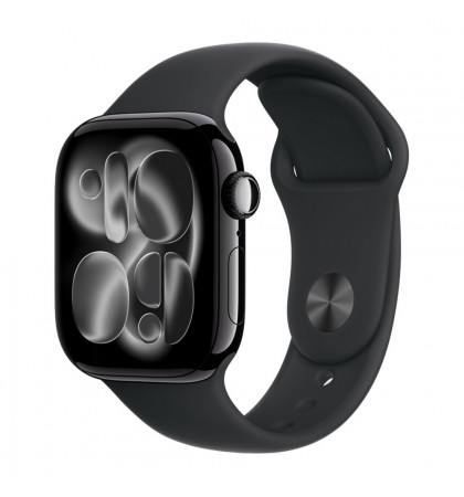 Умные часы Apple Watch Series 11 42mm Aluminum Case with Sport Band S/M  Jet Black