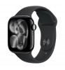 Умные часы Apple Watch Series 11 42mm Aluminum Case with Sport Band S/M  Jet Black