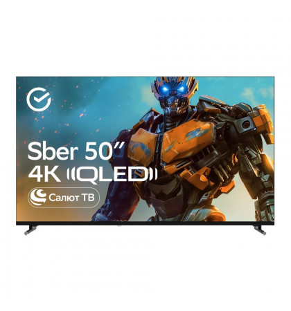 50" Телевизор Sber SDX-50UQ6000DBA Gray