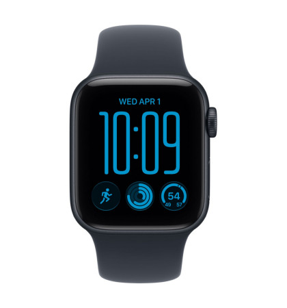 Умные часы Apple Watch SE 3 (2026) 40 mm Midnight Aluminum Navy Blue Sport Band S/M