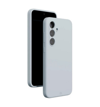 Чехол-накладка VLP Aster Сase MagSafe для Samsung S24 FE Grey Blue