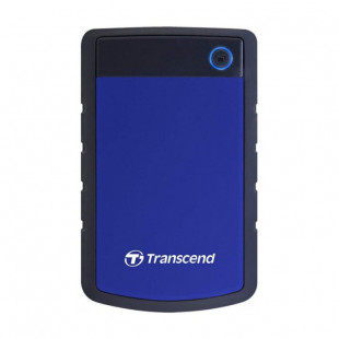 Внешний HDD Transcend StoreJet 25H3 2 TB Blue