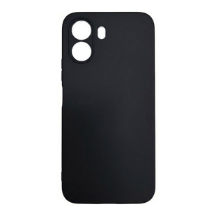 Чехол-накладка Borasco Silicone Case матовый для realme C100i Black