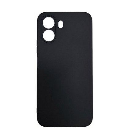 Чехол-накладка Borasco Silicone Case матовый для realme C100i Black
