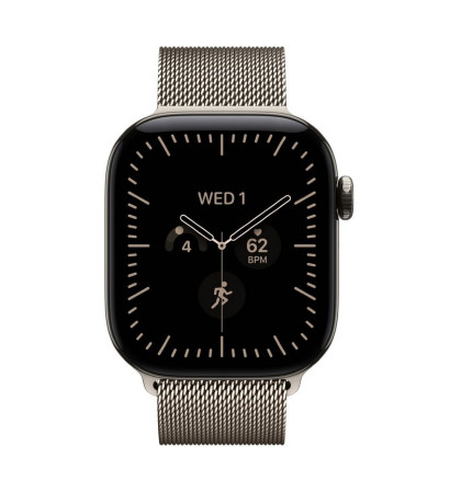 Умные часы Apple Watch Series 12 46mm Wi-Fi + Cellular Titanium Case M/L Gray