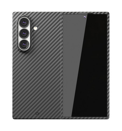 Чехол-накладка VLP Kevlar Сase MagSafe для Samsung Galaxy Z Fold 7 Black