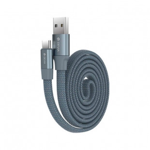 Кабель Devia Ring Y1 Type-C Grey