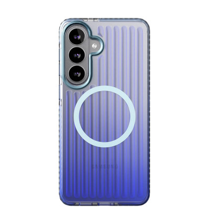 Чехол-накладка VLP Pulse Case with MagSafe для смартфона Samsung S26 Blue