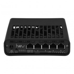 Wi-Fi роутер MikroTik hAP ax2 Black