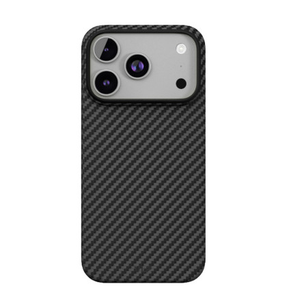 Чехол-накладка VLP Kevlar Case with MagSafe для смартфона Apple iPhone 17 Pro Black