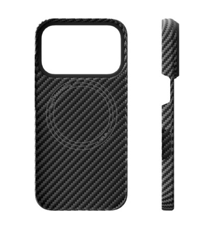 Чехол-накладка VLP Kevlar Case with MagSafe для смартфона Apple iPhone 17 Pro Black