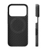 Чехол-накладка VLP Kevlar Case with MagSafe для смартфона Apple iPhone 17 Pro Black