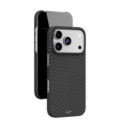 Чехол-накладка VLP Kevlar Case with MagSafe для смартфона Apple iPhone 17 Pro Black