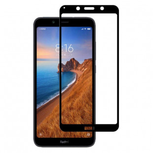Защитная стеклопленка 3D Full Glue (Xiaomi Redmi 7A) Черная