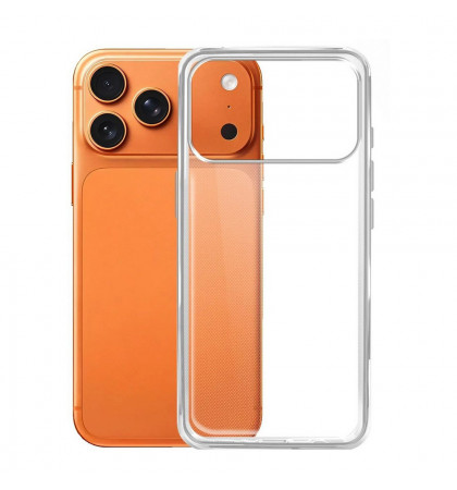 Чехол-накладка Borasco Silicone Сase для смартфона iPhone 17 Pro Transparent