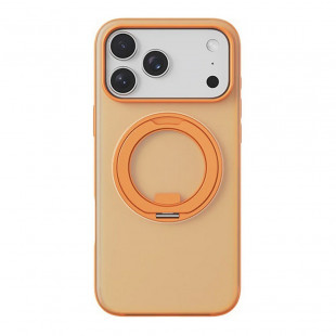 Чехол-накладка Comma Joy Elegant Magnetic 360 Rotating Stand Case для iPhone 17 Pro Max Orange