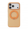 Чехол-накладка Comma Joy Elegant Magnetic 360 Rotating Stand Case для iPhone 17 Pro Max Orange