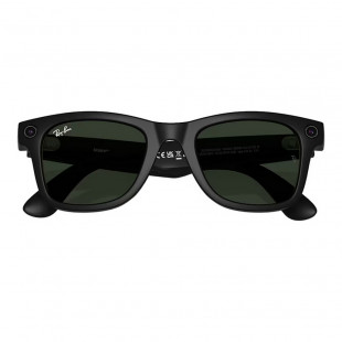 Умные очки Ray-Ban Meta Wayfarer RW4006 Matte Black/Transitions Graphite Green