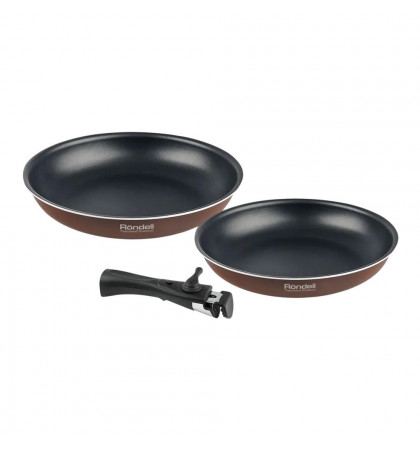Набор сковород Rondell Kortado RDA-1788 Brown