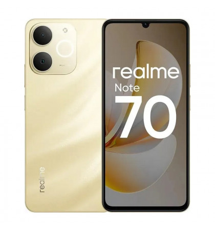 Смартфон realme Note 70 6/128Gb Gold