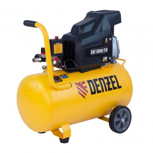 Компрессор поршневой Denzel X-PRO DK1800/50 Yellow