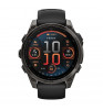 Умные часы Garmin Fenix 8 47mm Solar Sapphire DLC Carbon Gray/Black