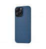 Чехол-накладка uBear Capital Leather Mag Case для смартфона Apple iPhone 15 Pro Max Dark Blue