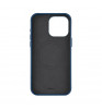 Чехол-накладка uBear Capital Leather Mag Case для смартфона Apple iPhone 15 Pro Max Dark Blue