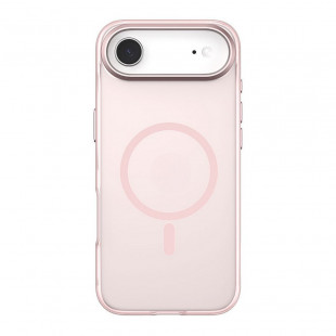 Чехол-накладка Comma Joy Elegant Magnetic Anti-Shock Case(Built-In Touch) для iPhone 17 Air Pink Gold