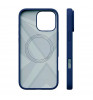 Чехол-накладка VLP Aster Case with MagSafe для смартфона Apple iPhone 16 Pro Ultramarine