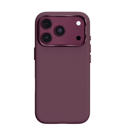 Чехол-накладка VLP Aster Pro Case with MagSafe для Apple iPhone 18 Pro Max Dark Cherry