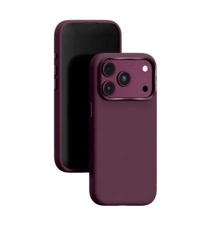 Чехол-накладка VLP Aster Pro Case with MagSafe для Apple iPhone 18 Pro Max Dark Cherry