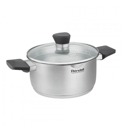 Кастрюля Rondell Strike Grey Ultra RDS-1947 Inox
